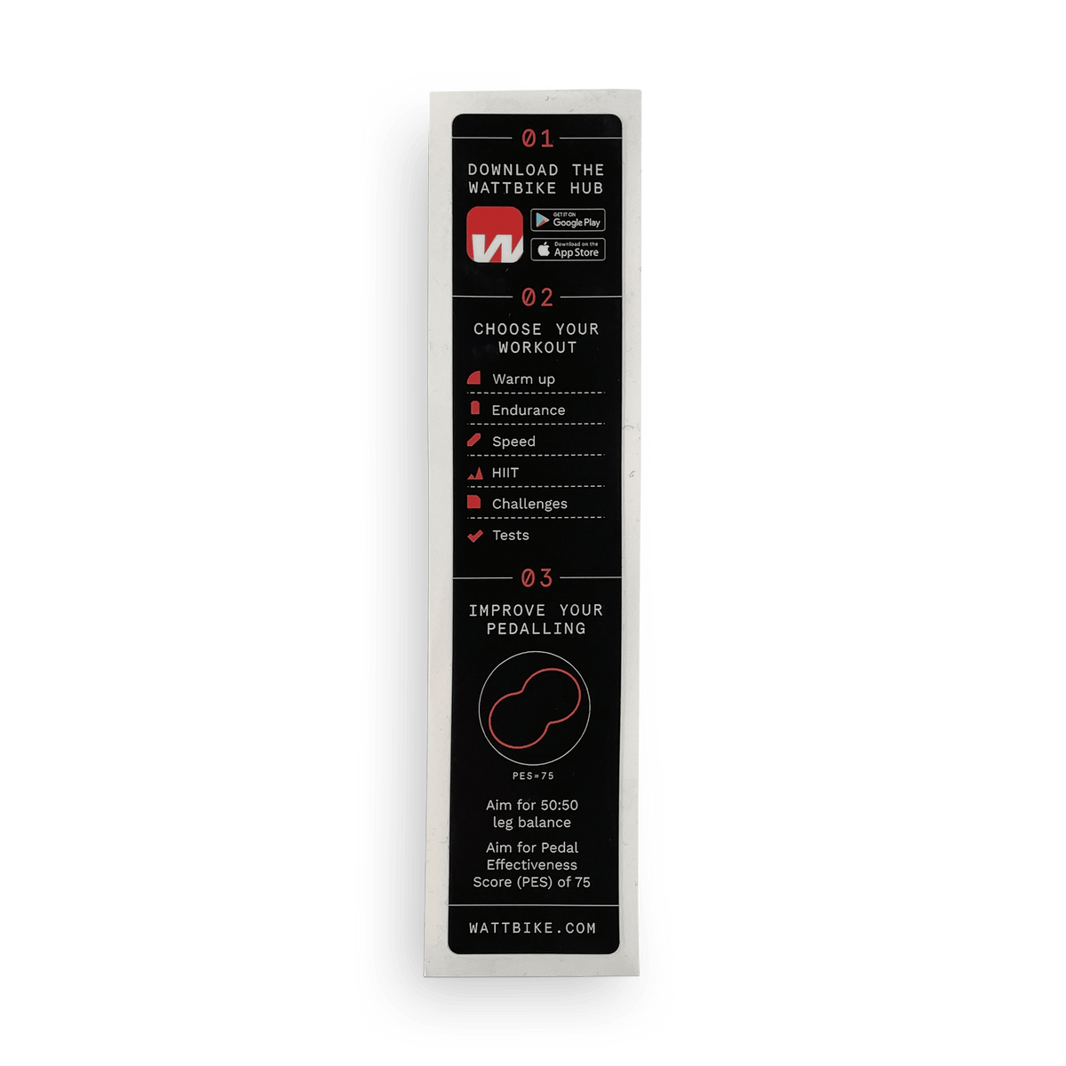 Wattbike Hub App Sticker